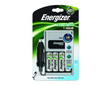 Batterijlader Energizer 1 uur + AA